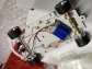 TTSK050 Renault Alpine White Kit. Complete car chassis assembled.